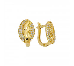 Gold Ohrring